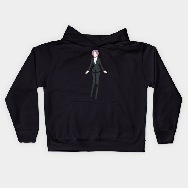 Mononogatari Kagami Kids Hoodie by Rendigart